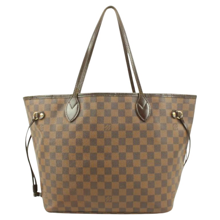 Louis Vuitton Pochette Damier Ebene MM/GM Cerise Lining in Coated Canvas  with Gold-tone - US