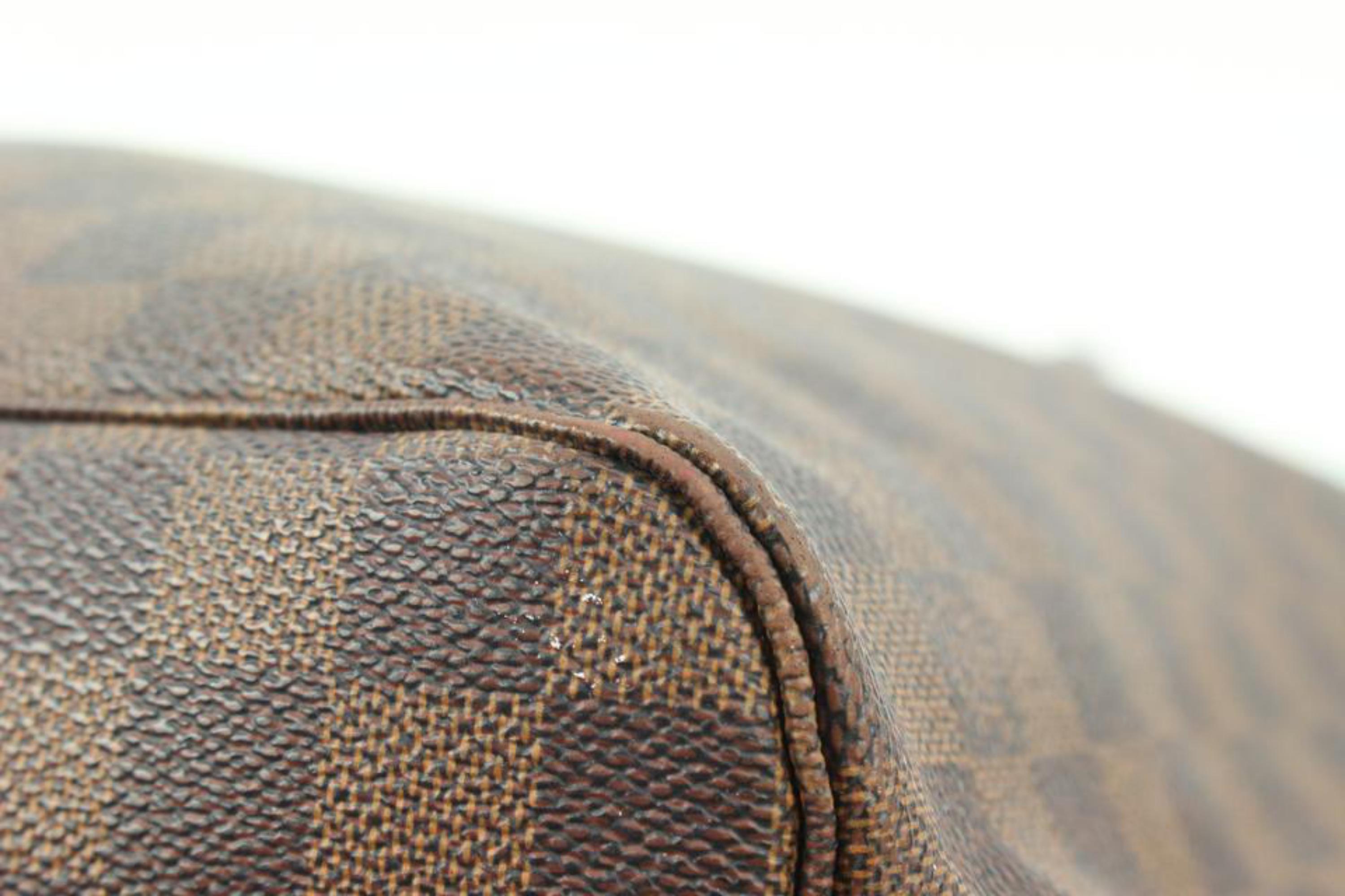 Louis Vuitton Damier Ebene Neverfull MM Tote Bag 60lv128s For Sale 3