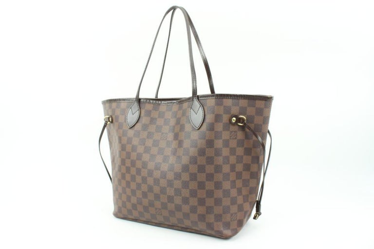 Louis Vuitton Damier Ebene Neverfull MM Tote Bag 60lv128s For Sale