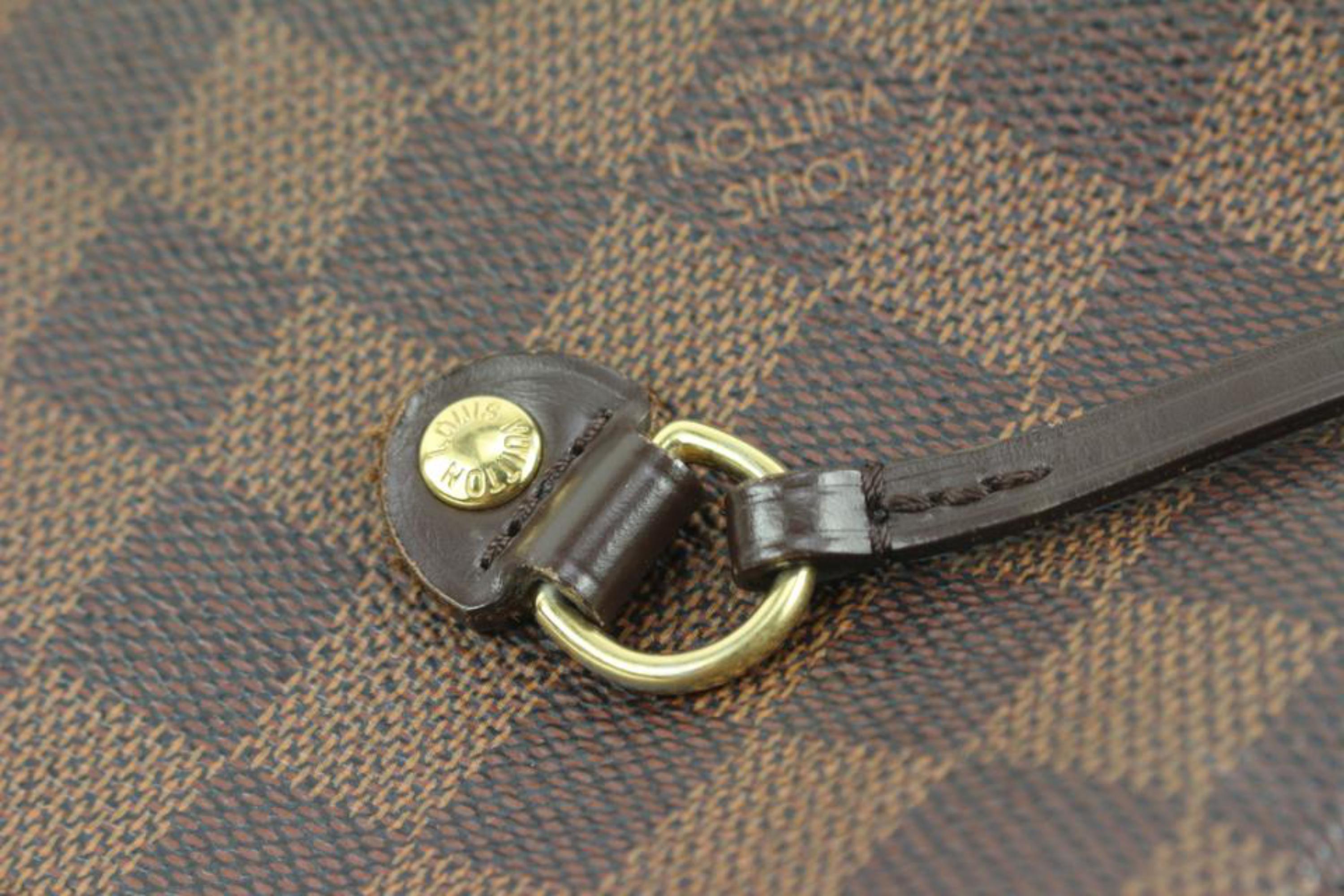 Louis Vuitton Damier Ebene Neverfull MM Tote Bag 62lv23s For Sale 4