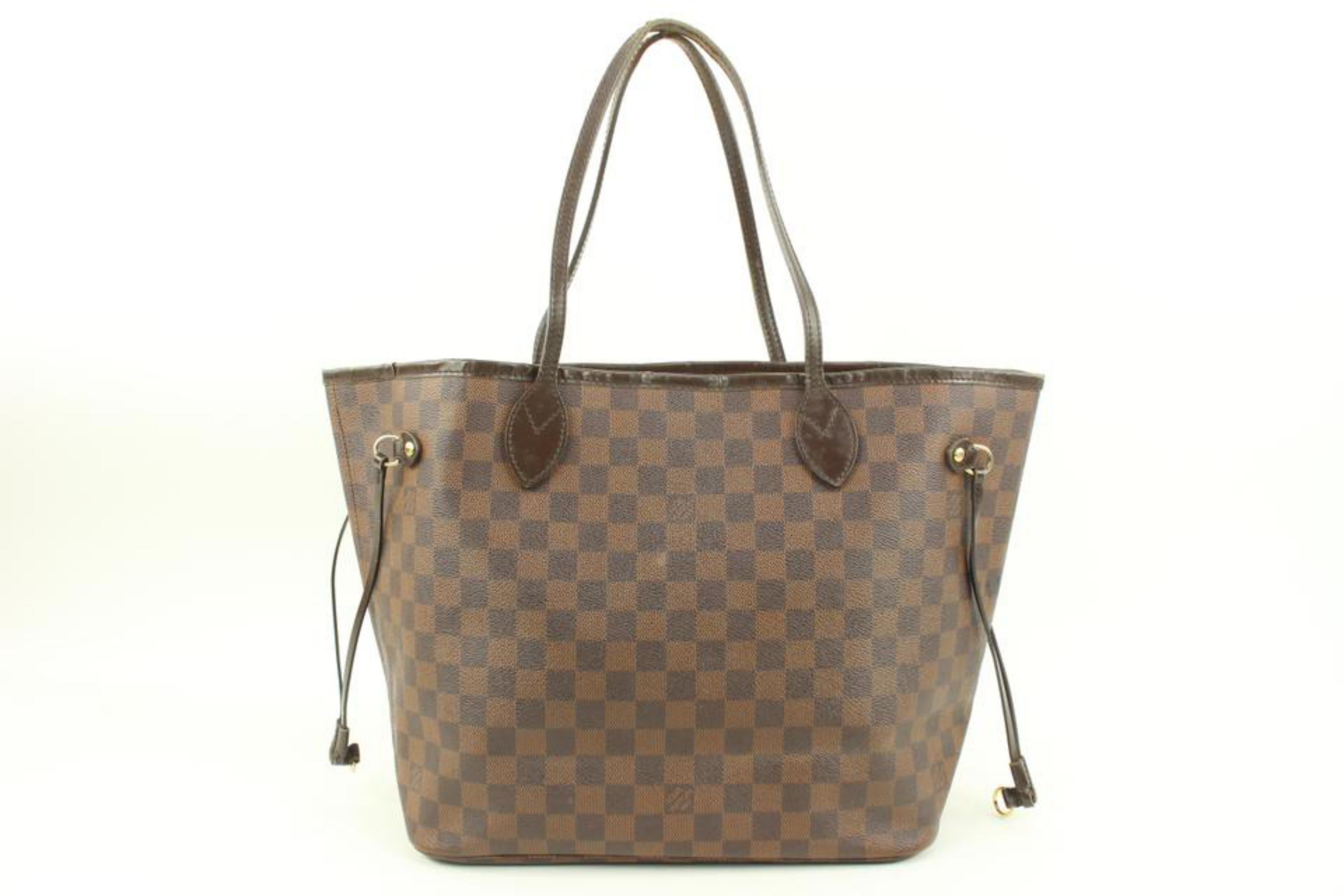 Louis Vuitton Damier Ebene Neverfull MM Tote Bag 82lv225s For Sale 1