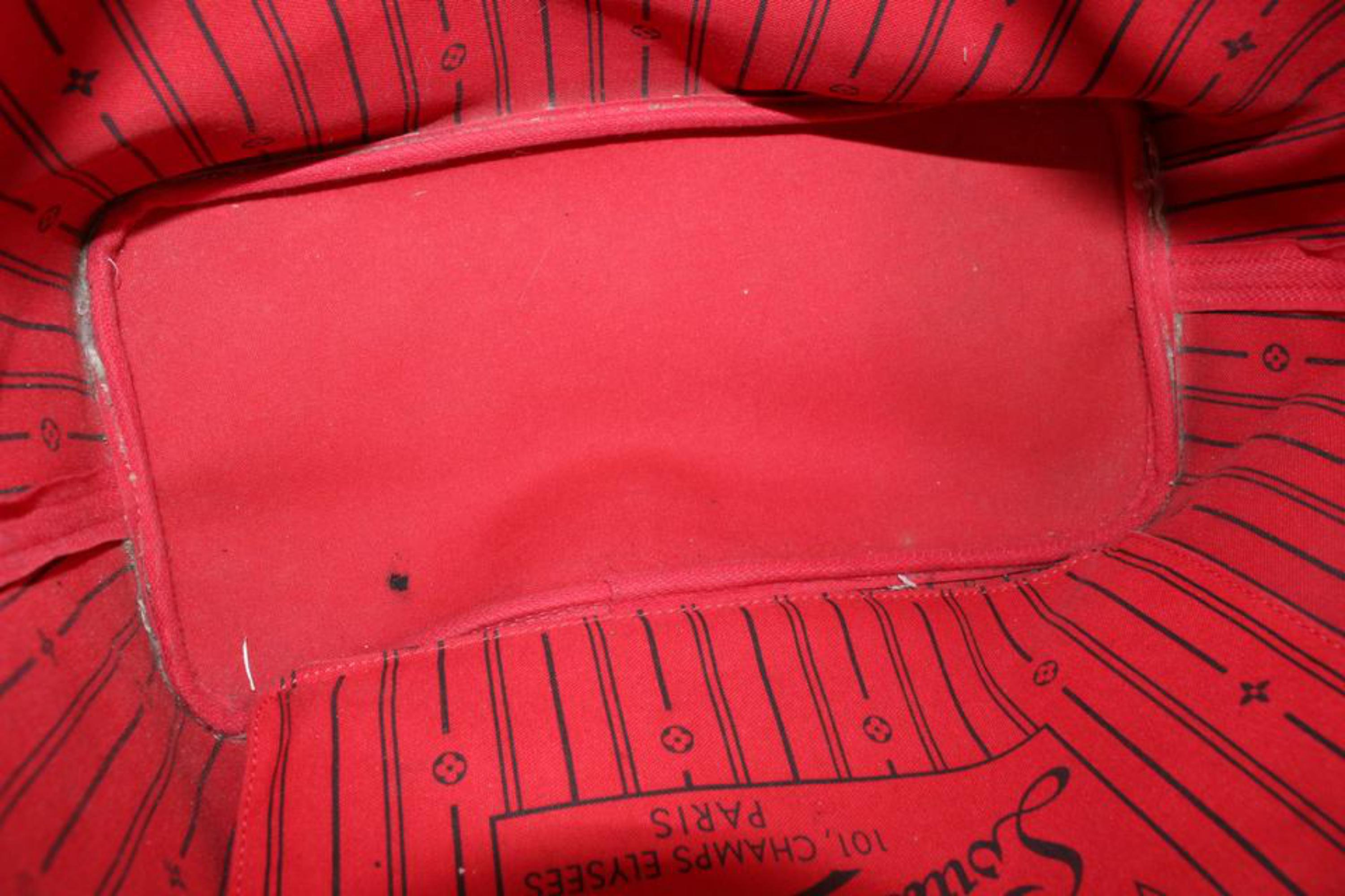 Louis Vuitton Damier Ebene Neverfull MM Tote Bag 82lv225s For Sale 3