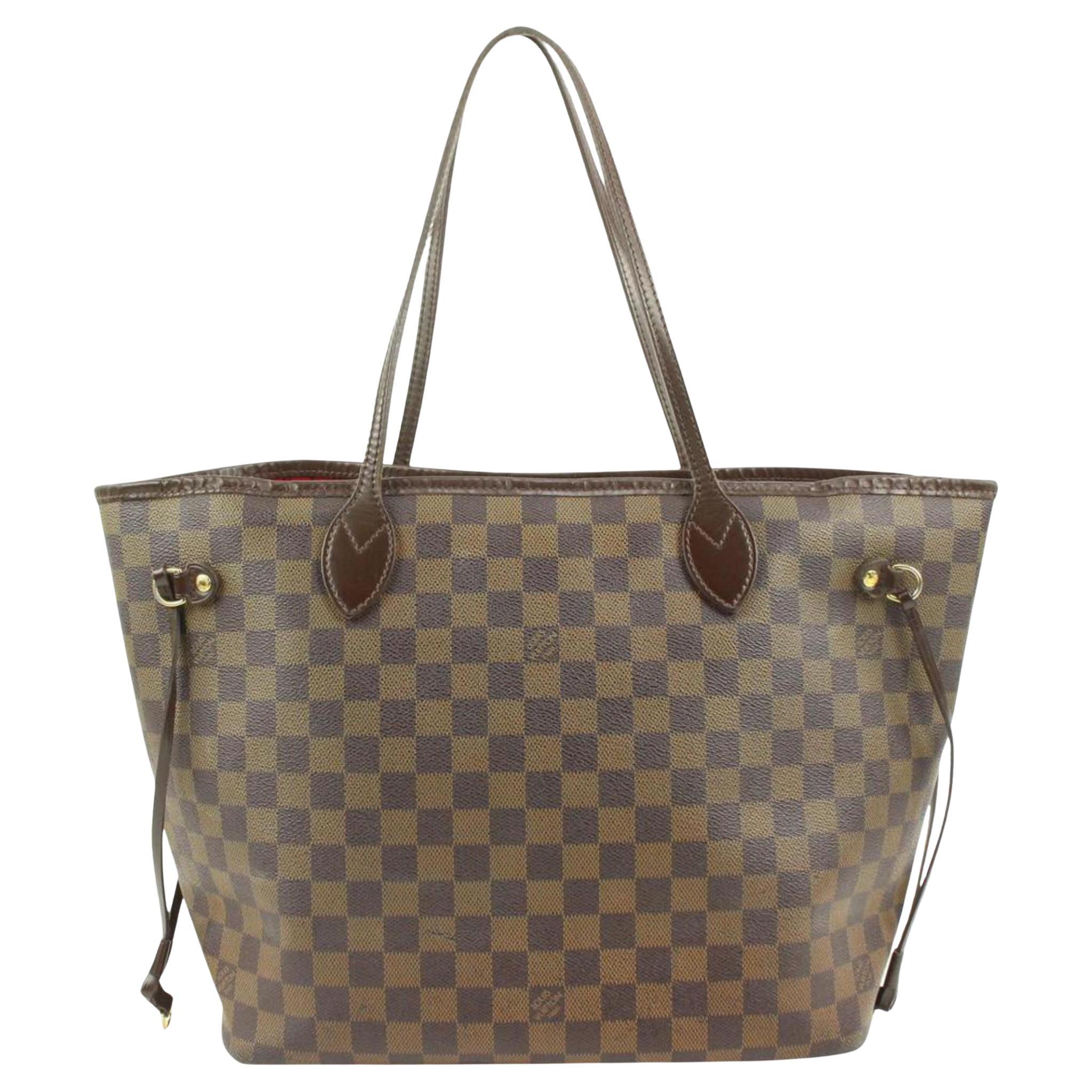 Louis Vuitton Damier Ebene Neverfull MM Tote bag s29lv27 For Sale
