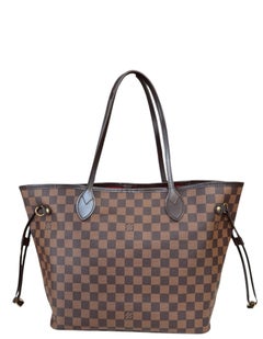 Louis Vuitton Damier Ebene Neverfull MM Tote Bag w/ Insert
