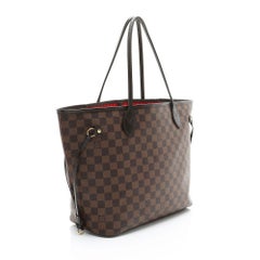 Louis Vuitton Damier Ebene Neverfull MM Tragetasche