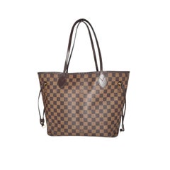 Louis Vuitton Damier Ebene Neverfull MM Tote