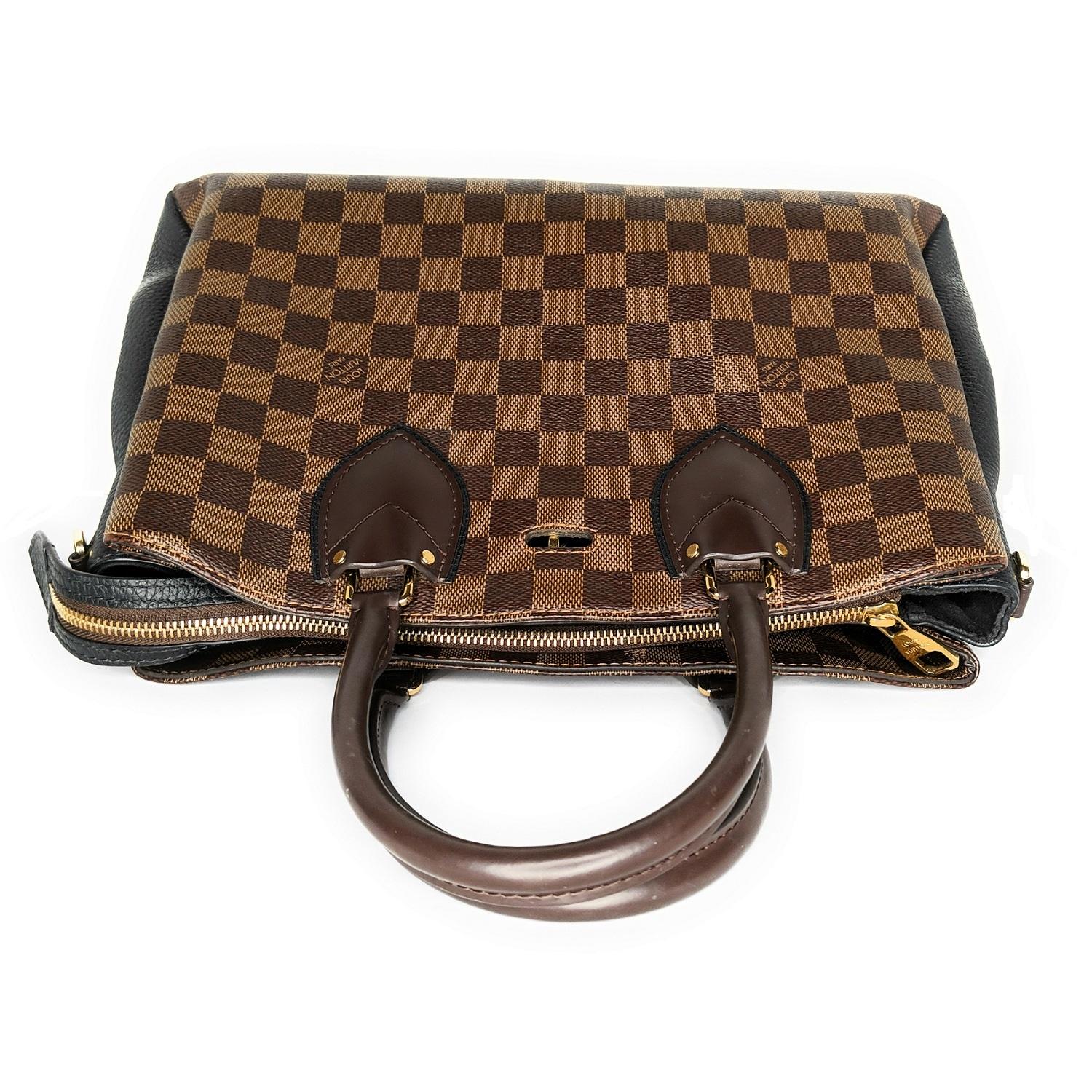 Louis Vuitton Damier Ebene Normandy Handbag Satchel In Good Condition In Scottsdale, AZ