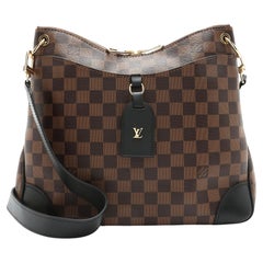 Louis Vuitton Damier Ebene Odeon MM NM Shoulder Bag