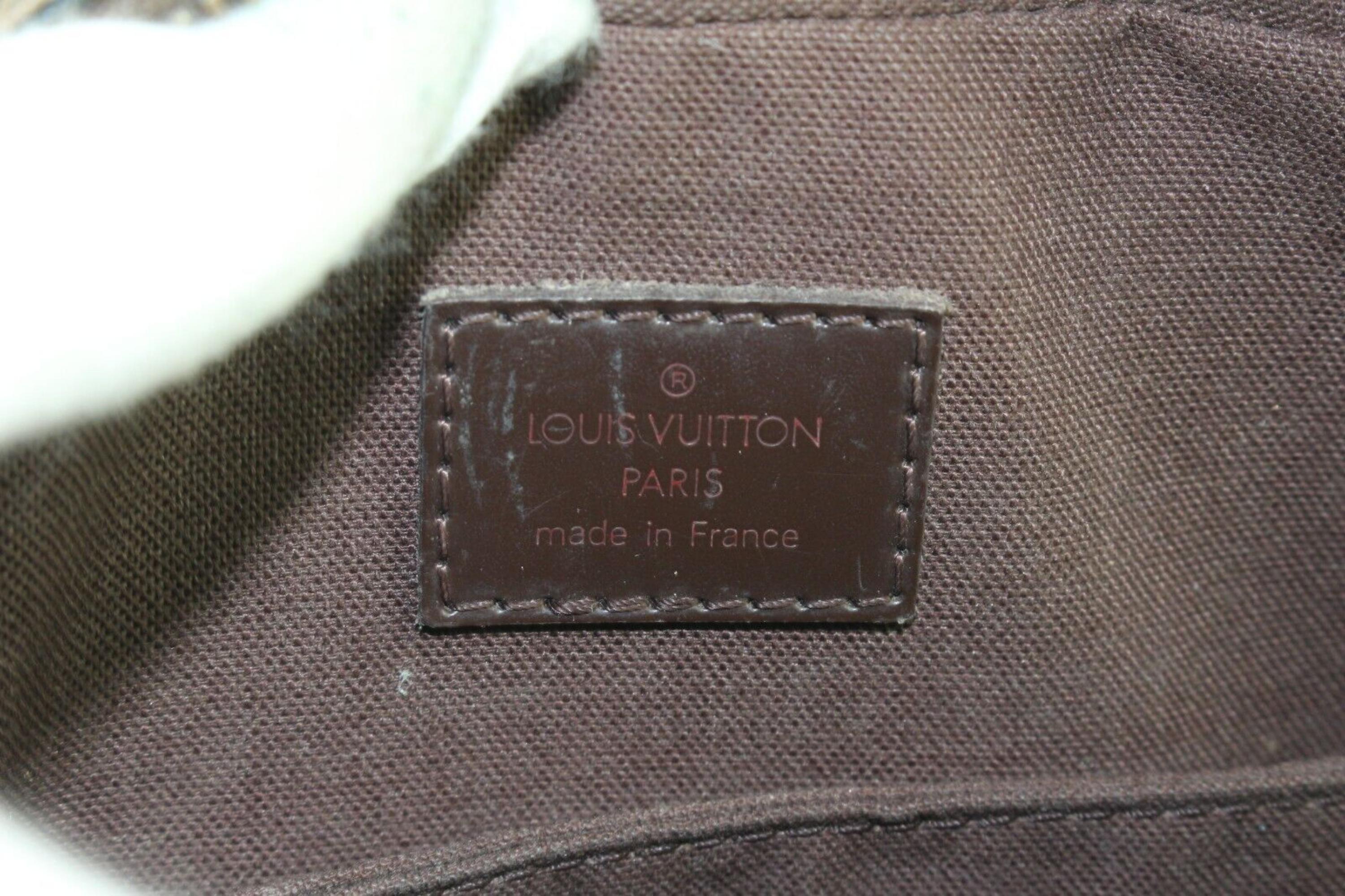 Sac à bandoulière Louis Vuitton damier ébène Olav 1LK0427 en vente 3