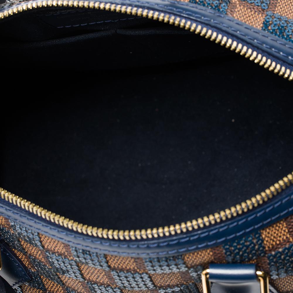 Louis Vuitton Damier Ebene Paillettes Limited Edition Speedy 30 Bag 5
