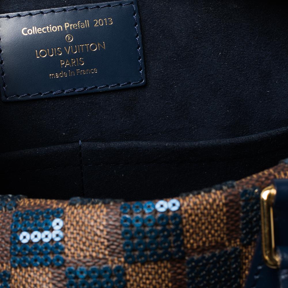Women's Louis Vuitton Damier Ebene Paillettes Limited Edition Speedy 30 Bag
