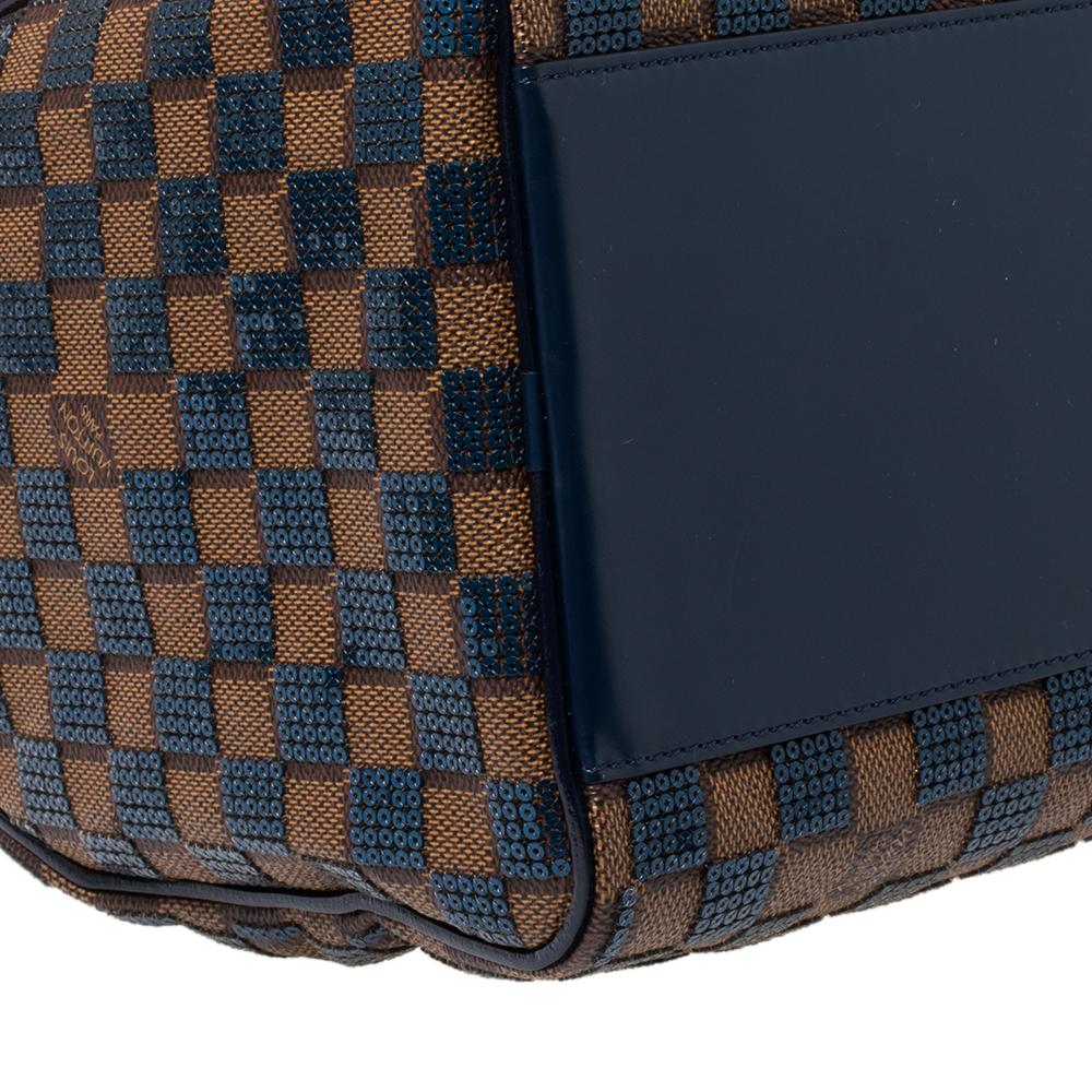 Louis Vuitton Damier Ebene Paillettes Limited Edition Speedy 30 Bag 2
