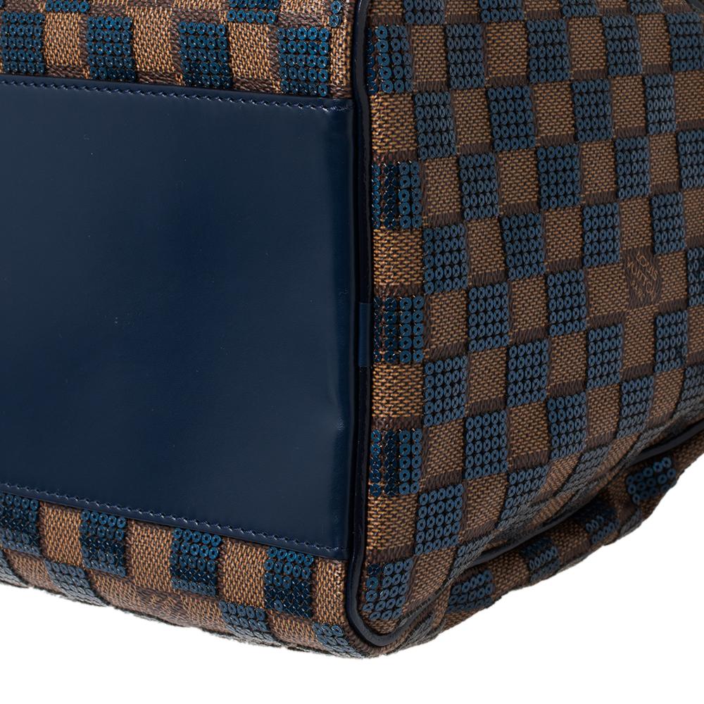 Louis Vuitton Damier Ebene Paillettes Limited Edition Speedy 30 Bag 3