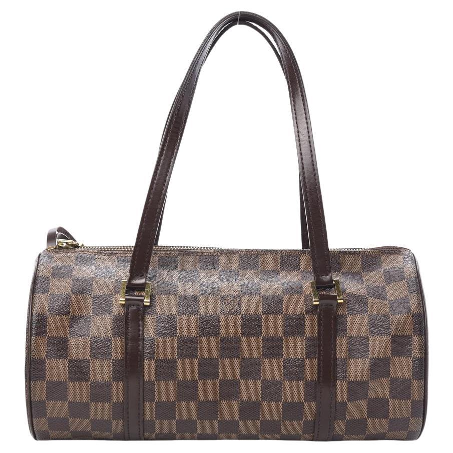 Louis Vuitton Damier Ebene Papillon 30 Boston Cylinder Bag 862928 For Sale  at 1stDibs
