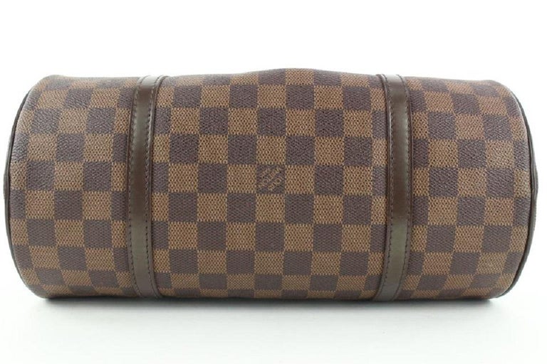 Louis Vuitton Damier Ebene Papillon 30 Boston Cylinder Bag 862928