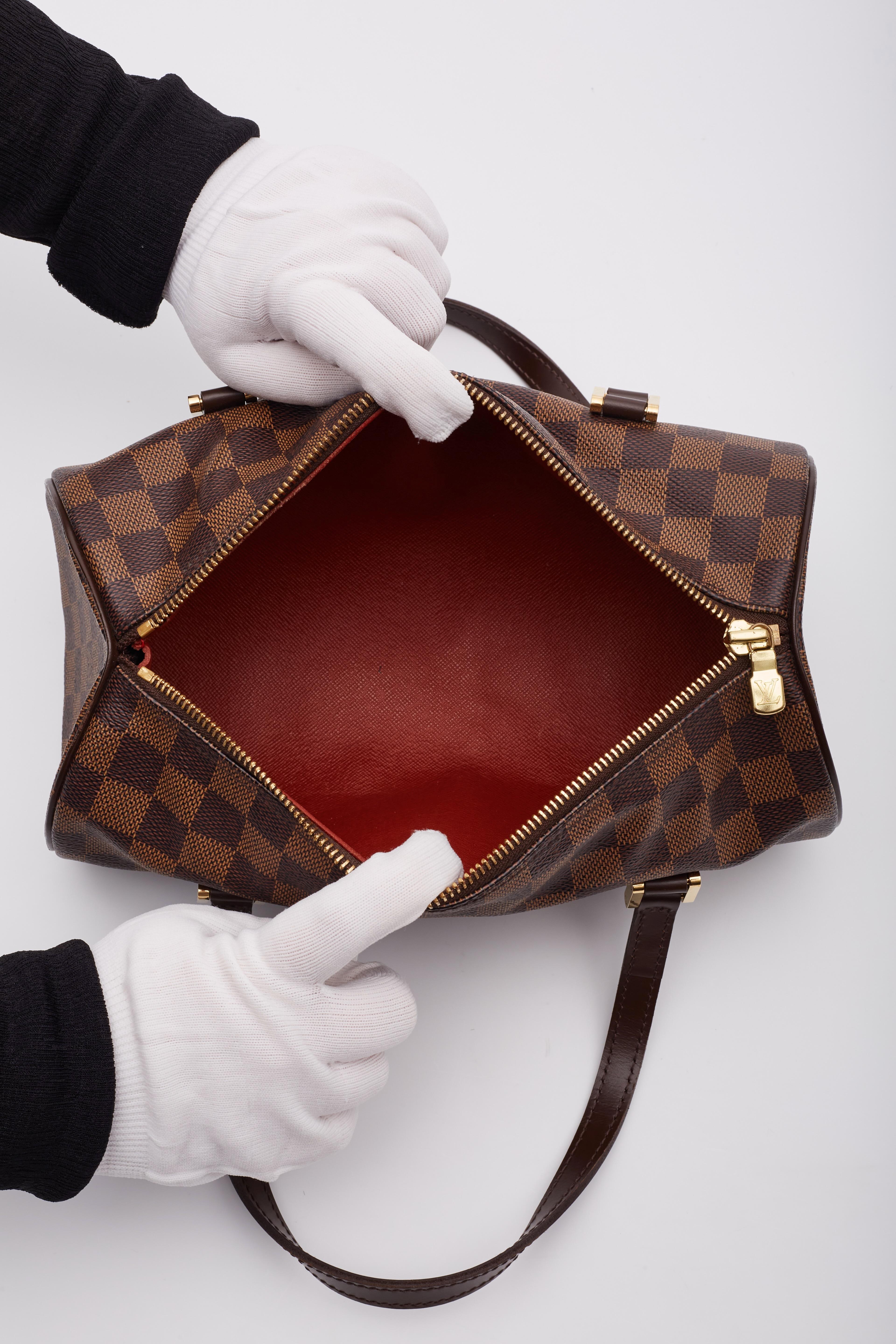 Louis Vuitton Damier Ebene Papillon 30 Shoulder Bag For Sale 4