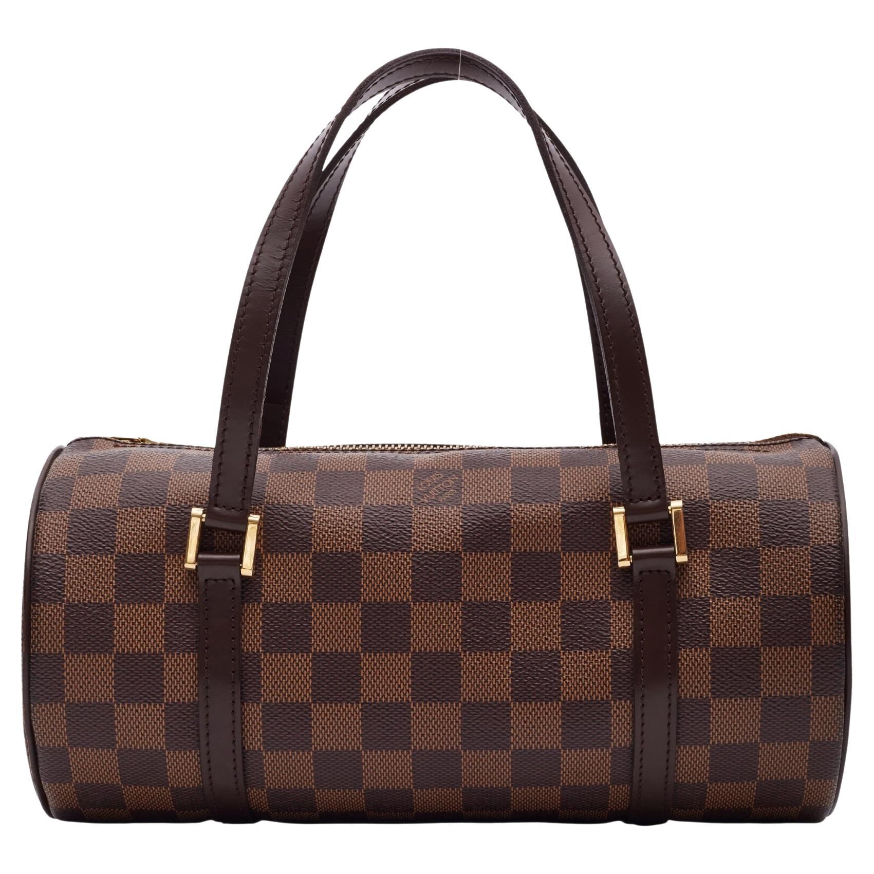 Louis Vuitton Damier Ebene Papillon 30 Shoulder Bag For Sale