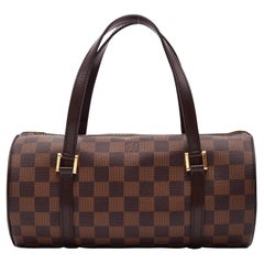 Louis Vuitton Damier Ebene Papillon 30 Shoulder Bag