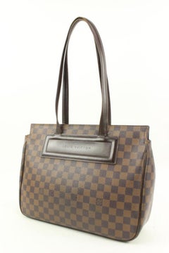Louis Vuitton Damier Ebene Parioli PM Shopper Tote Bag S215lv94