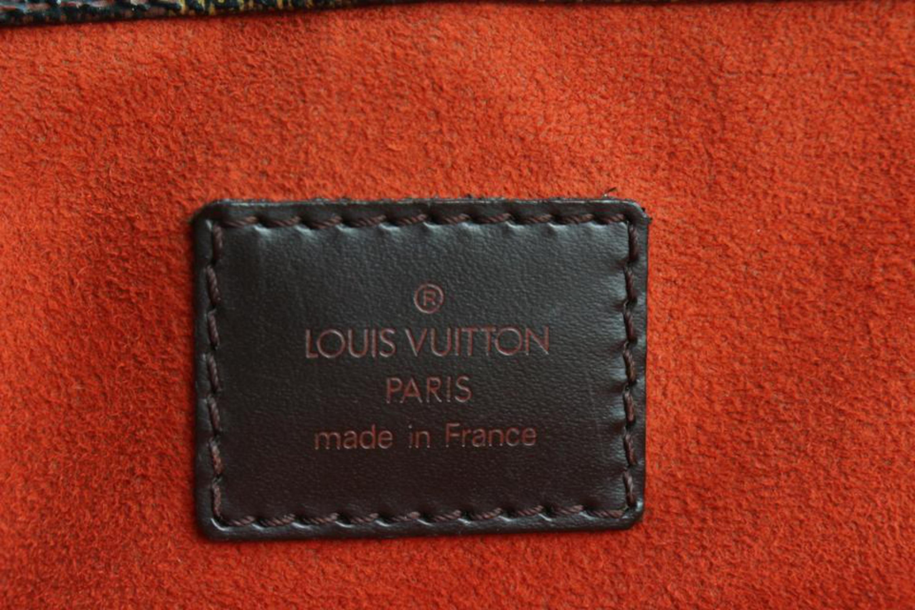 Women's Louis Vuitton Damier Ebene Parioli PM Shopper Tote Bag S215lv94 For Sale