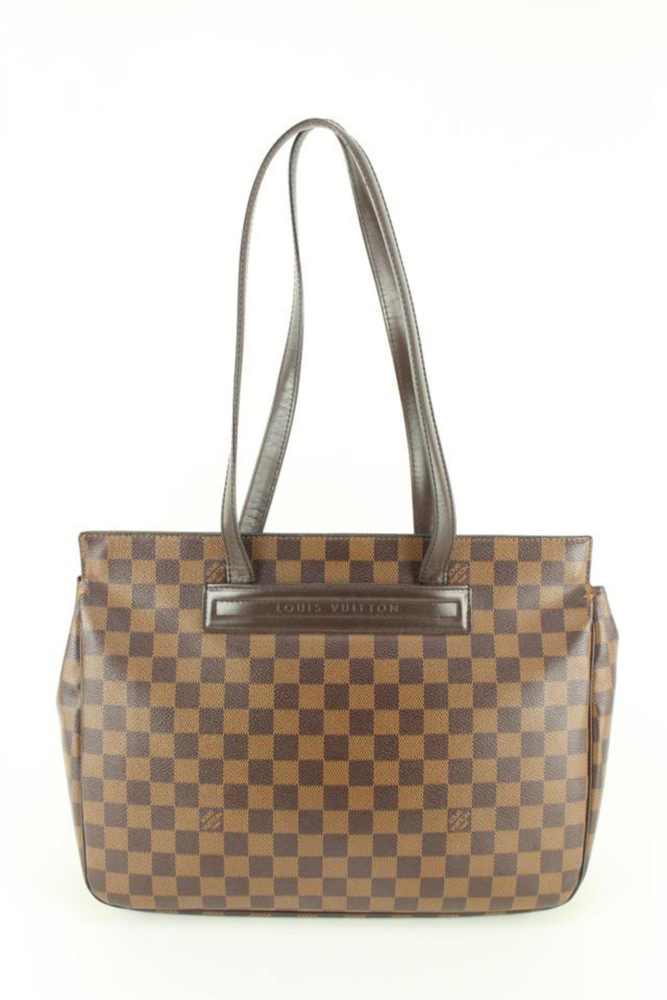 Louis Vuitton Damier Ebene Parioli PM Shoulder Bag 34lk517s For Sale 5