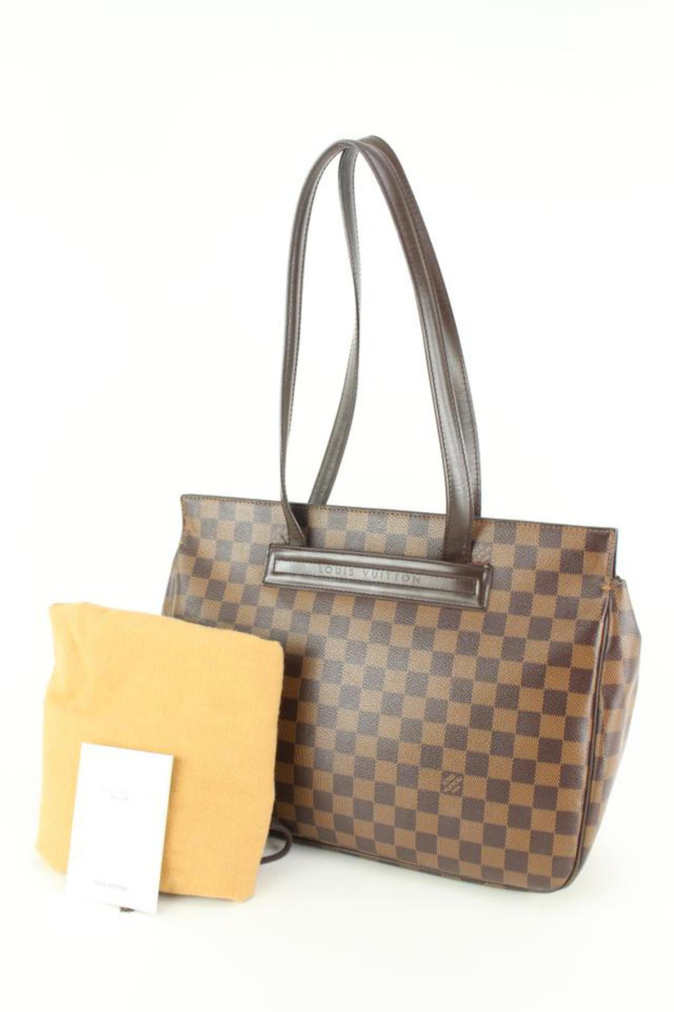 Louis Vuitton Damier Ebene Parioli PM Shoulder Bag 34lk517s For Sale 6