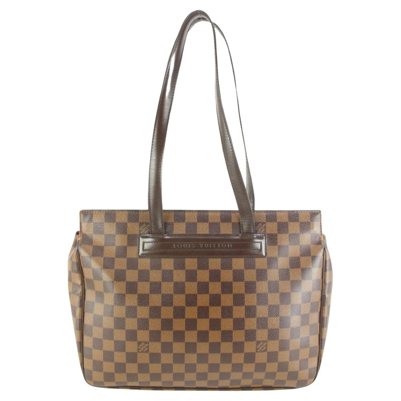 Louis Vuitton 2011 Pre-owned Damier Ebene Thames GM Shoulder Bag