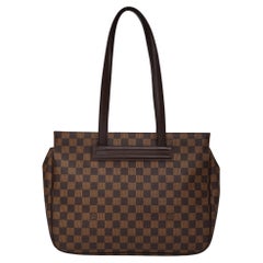 LOUIS VUITTON Brown MONOGRAM Canvas VAVIN PM Tote HANDBAG Small Bucket  PURSE at 1stDibs