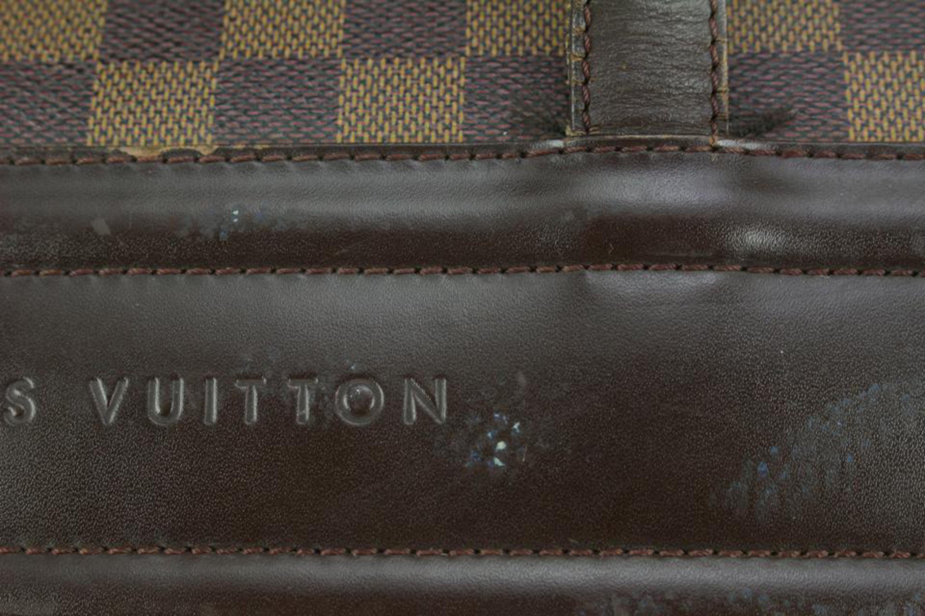 Louis Vuitton - Sac fourre-tout Parioli damier ébène s127LV0 en vente 7