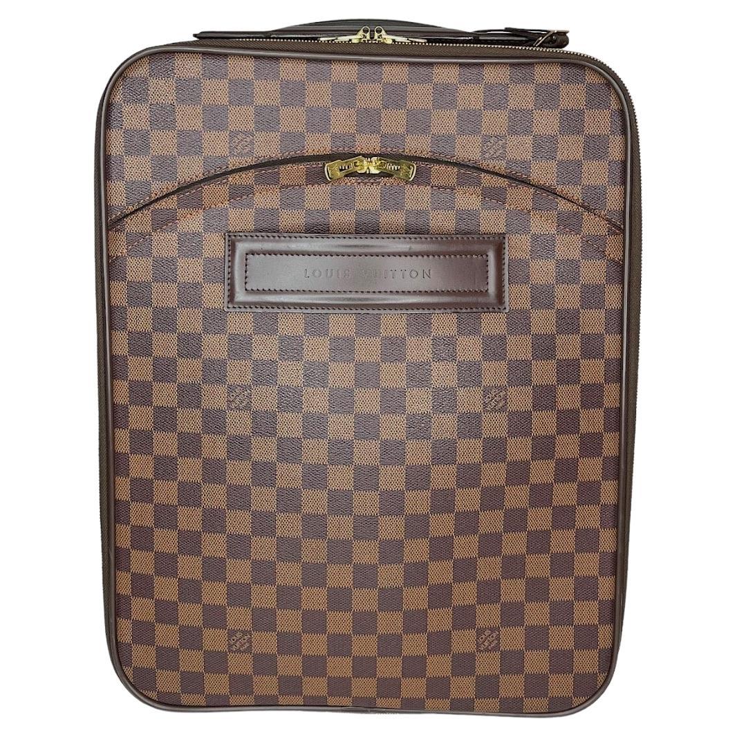 Louis Vuitton Damier Ebene Pegase 45 Roller Suitcase