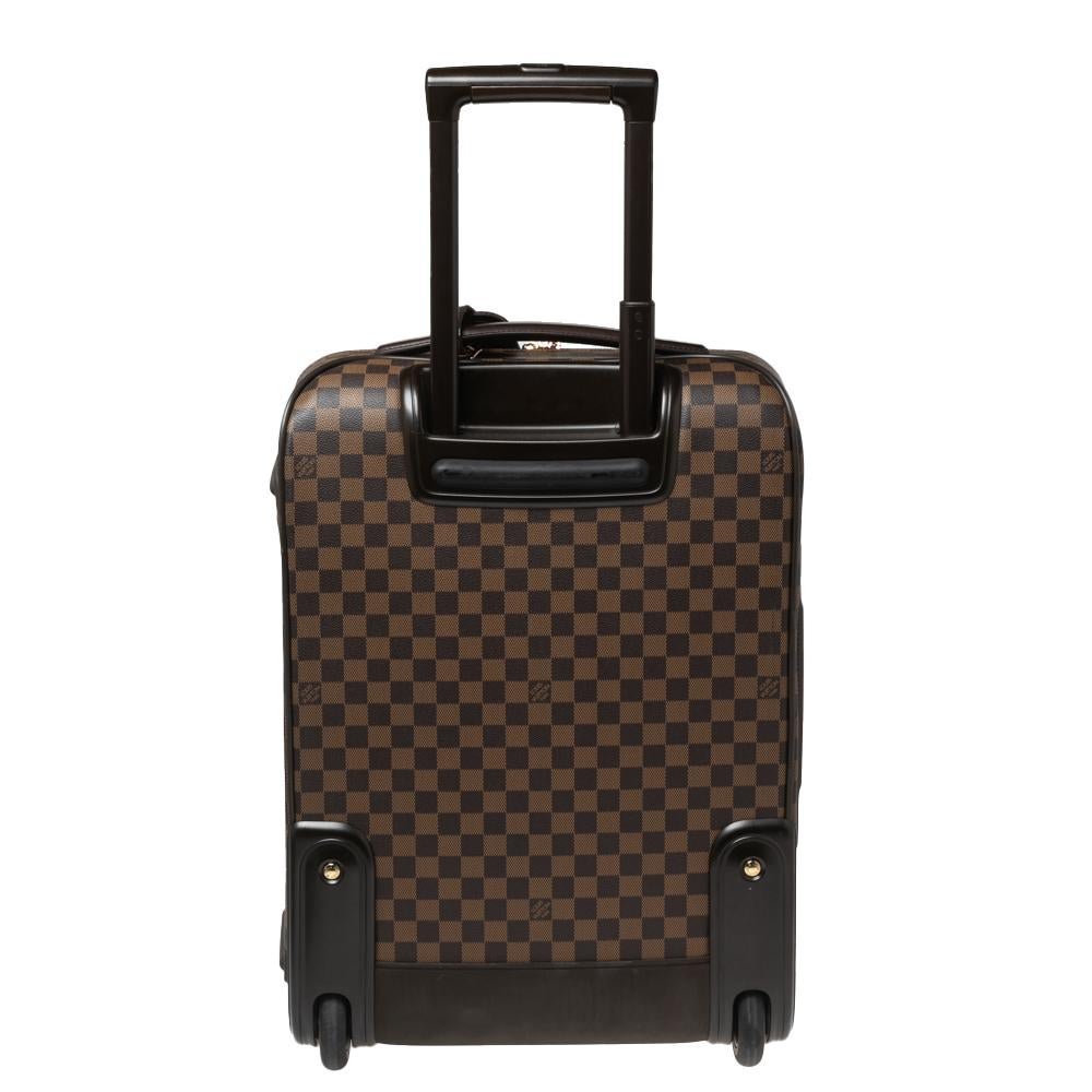 Louis Vuitton Damier Ebene Pegase 55 Business Suitcase 6