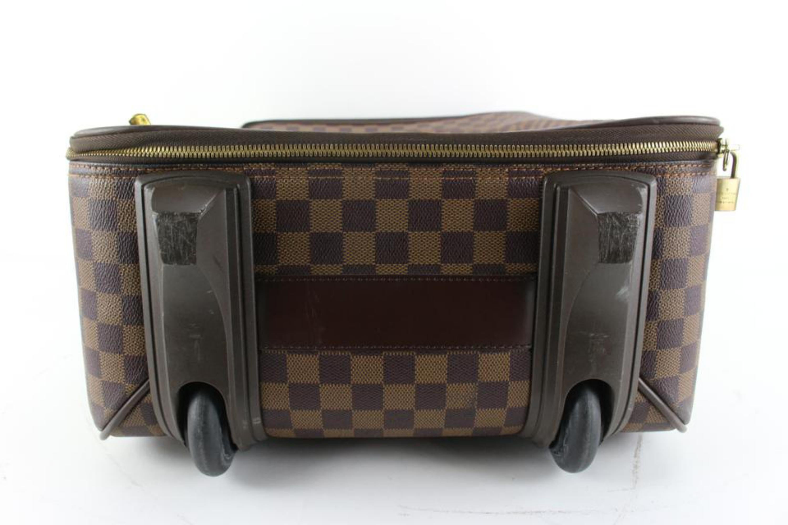 Louis Vuitton Damier Ebene Pegase Business 55 68lk84s In Fair Condition In Dix hills, NY