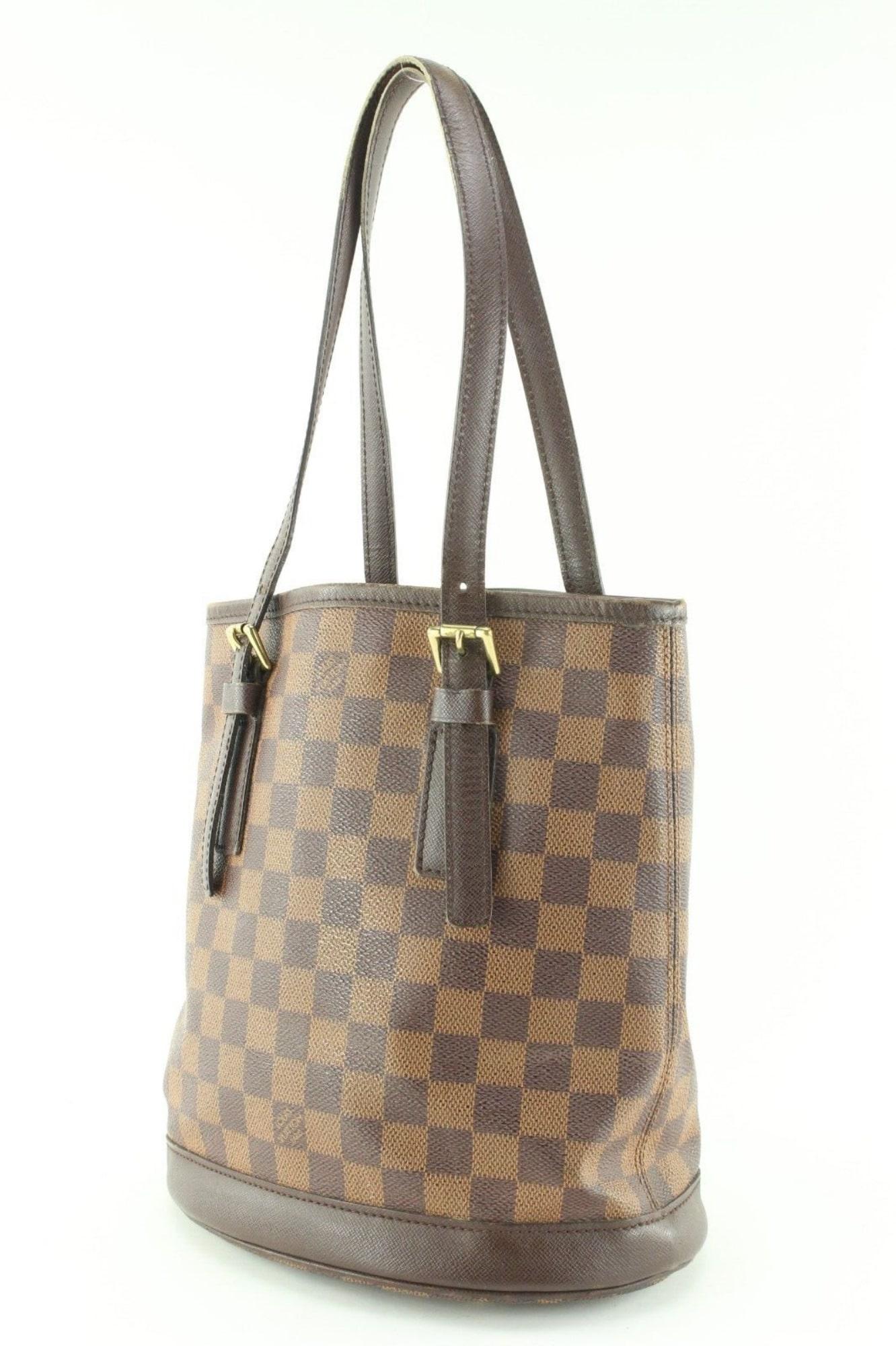 Louis Vuitton Damier Ebene Petite Bucket PM 1LK0502 For Sale 6