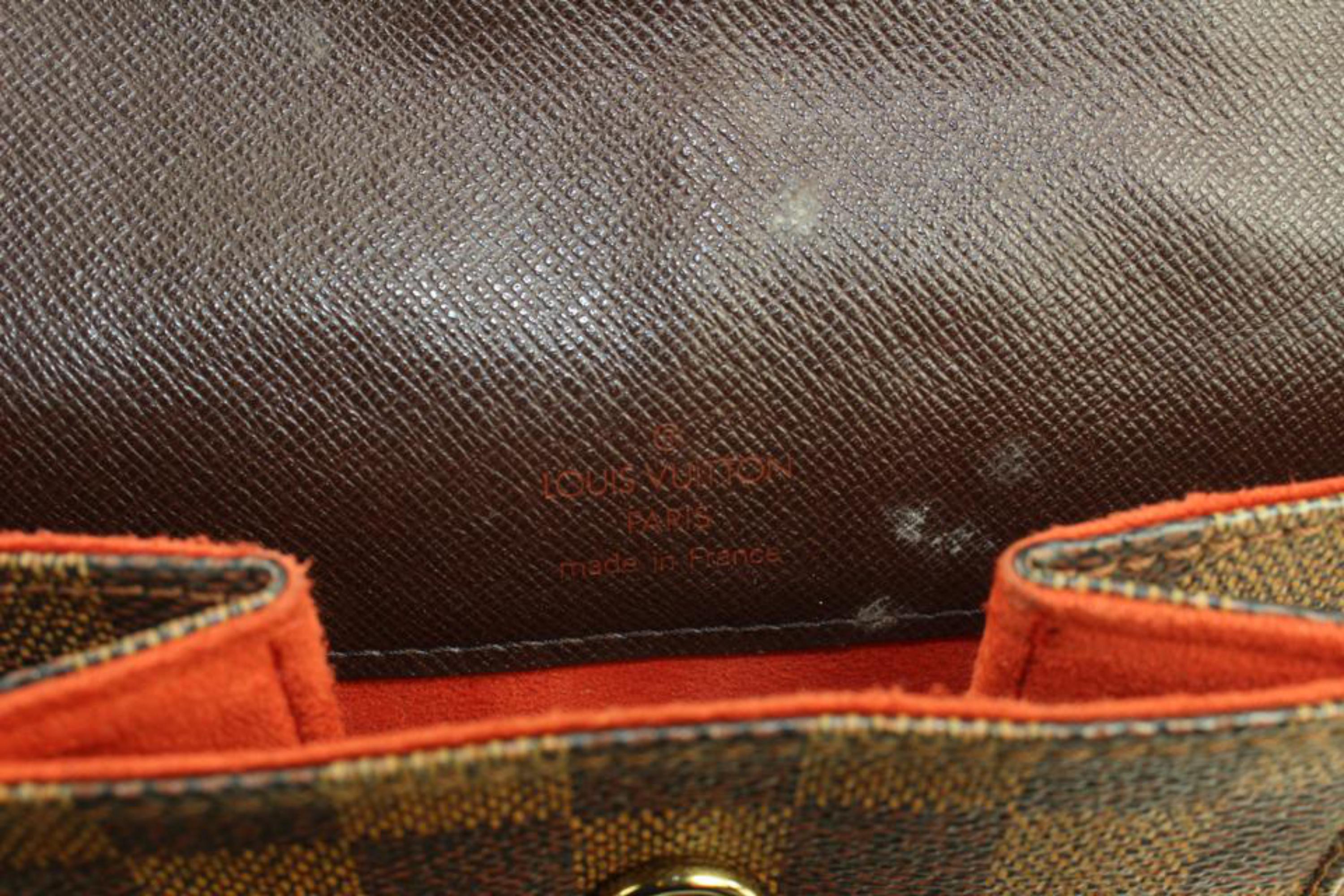 Women's Louis Vuitton Damier Ebene Pimlico Crossbody Bag 4LV1018 For Sale