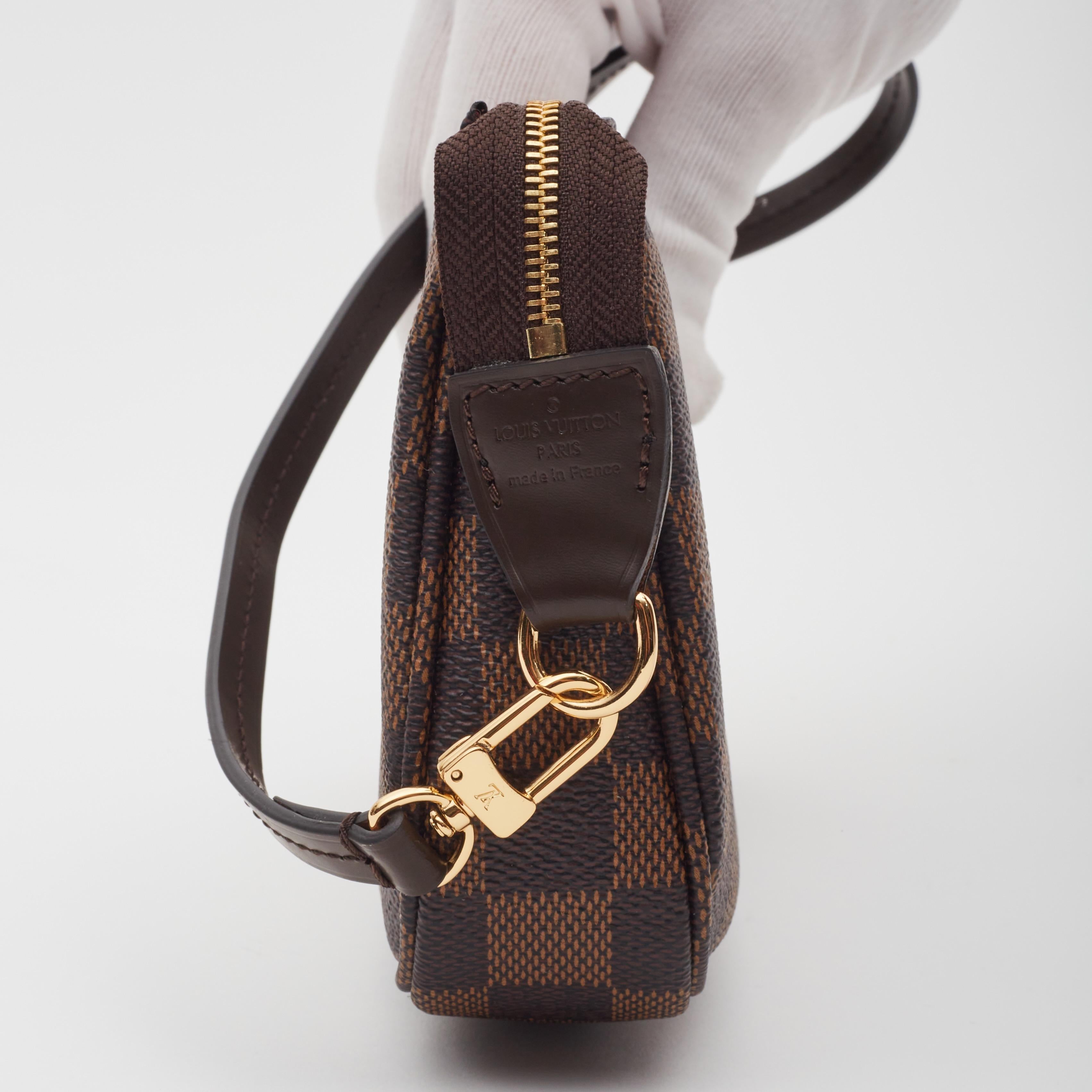 Louis Vuitton Damier Ebene Pochette Accessoires Shoulder Bag 1