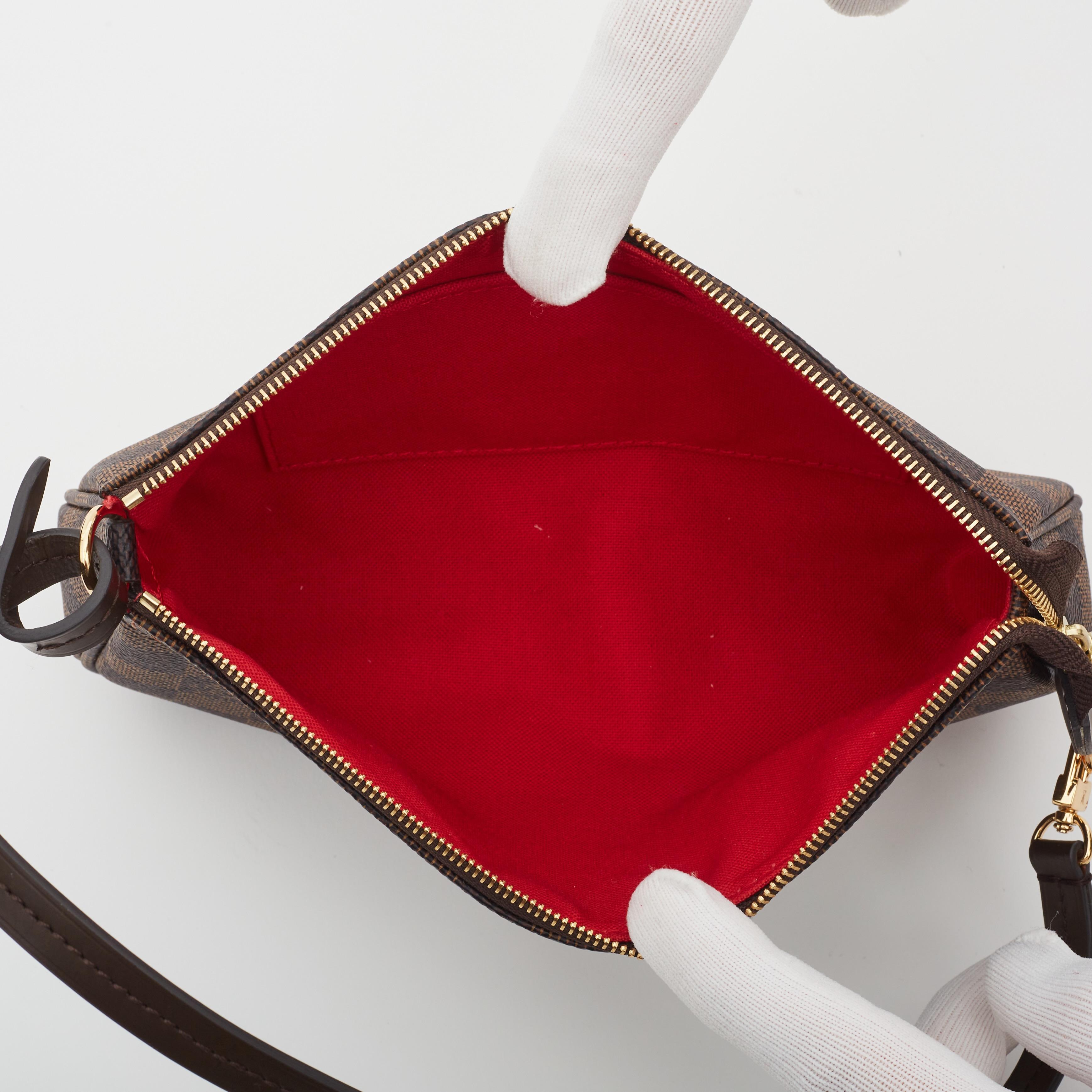 Louis Vuitton Damier Ebene Pochette Accessoires Shoulder Bag 2