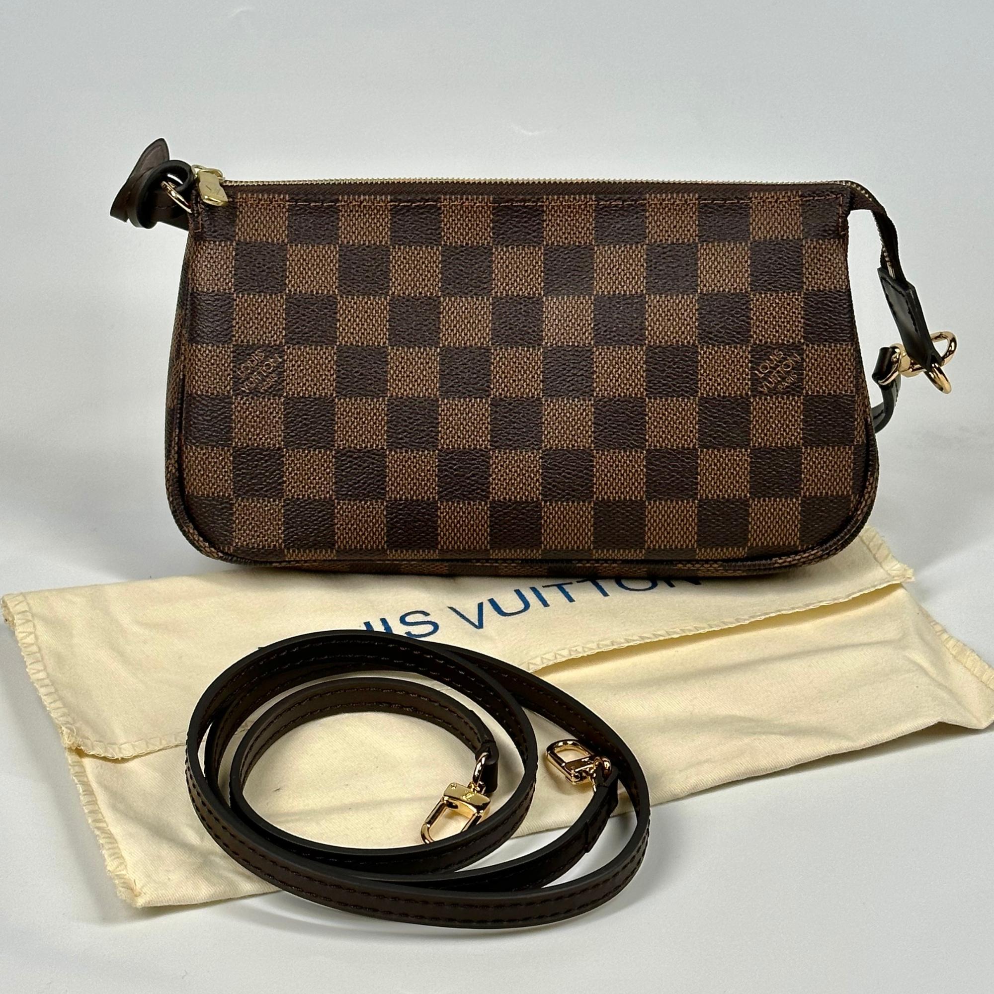 Louis Vuitton Damier Ebene Pochette Accessoires Shoulder Bag 4