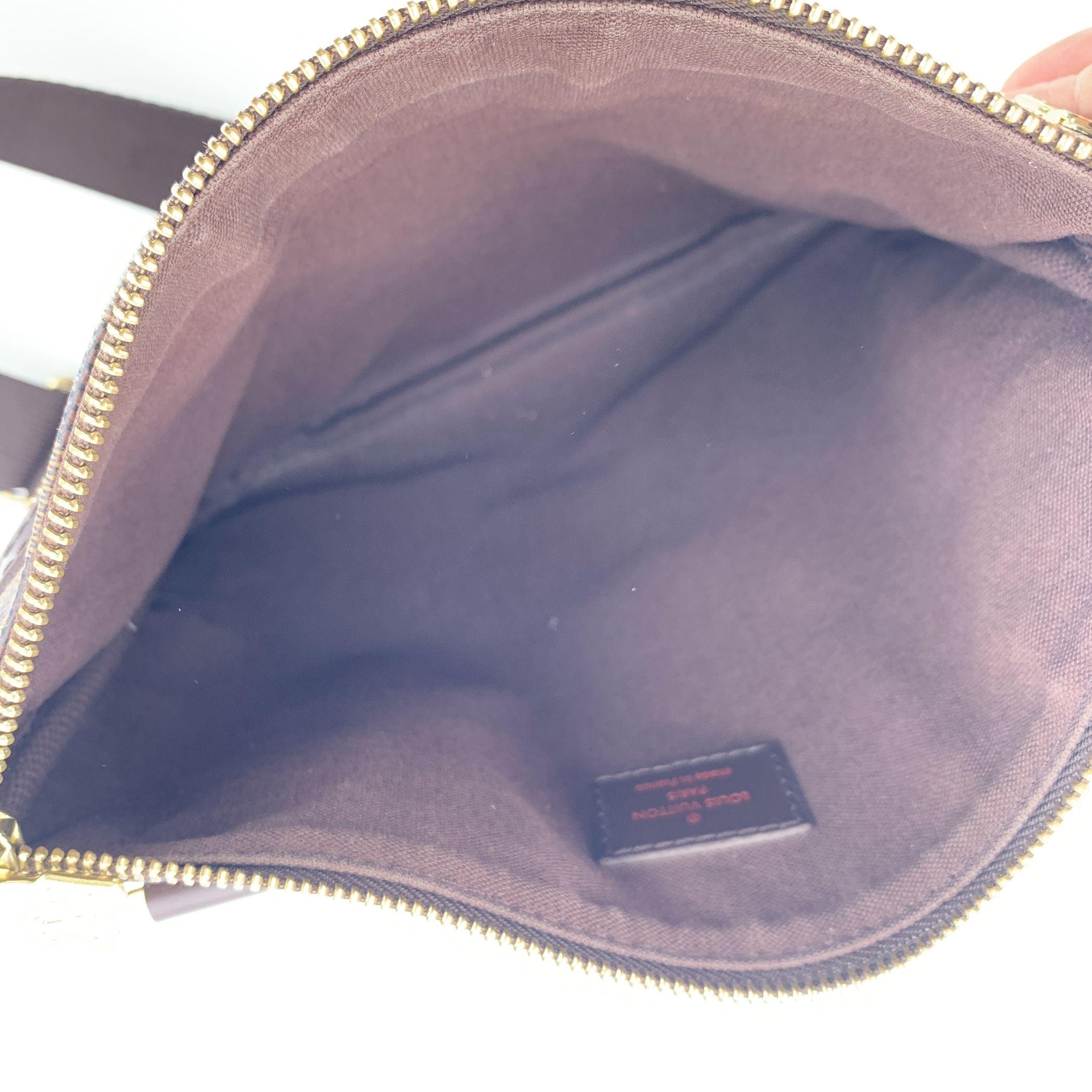 da uomo o donna Louis Vuitton Damier Ebene Pochette Bosphore Messenger Bag in vendita