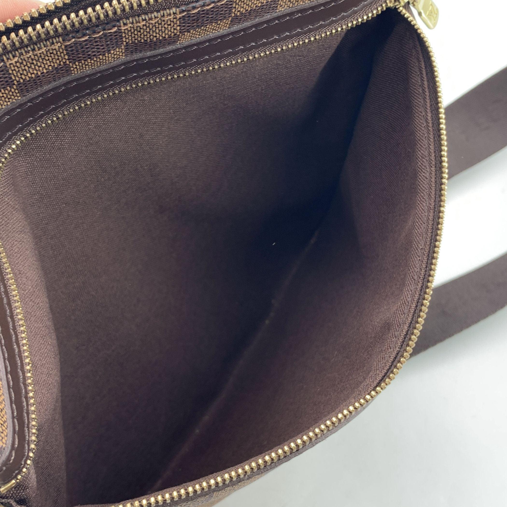 Louis Vuitton Damier Ebene Pochette Bosphore Messenger Bag in vendita 1