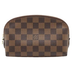 Louis Vuitton Damier Ebene Pochette Kosmetiktasche PM