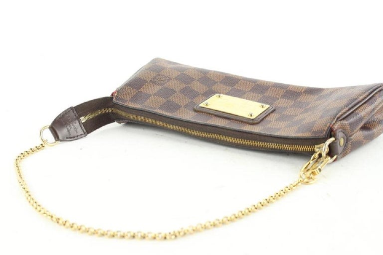 Louis Vuitton Damier Ebene Pochette Eva Bag 620lvs616 For Sale at 1stDibs