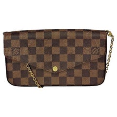 Vintage Louis Vuitton Damier Ebene Pochette Felice