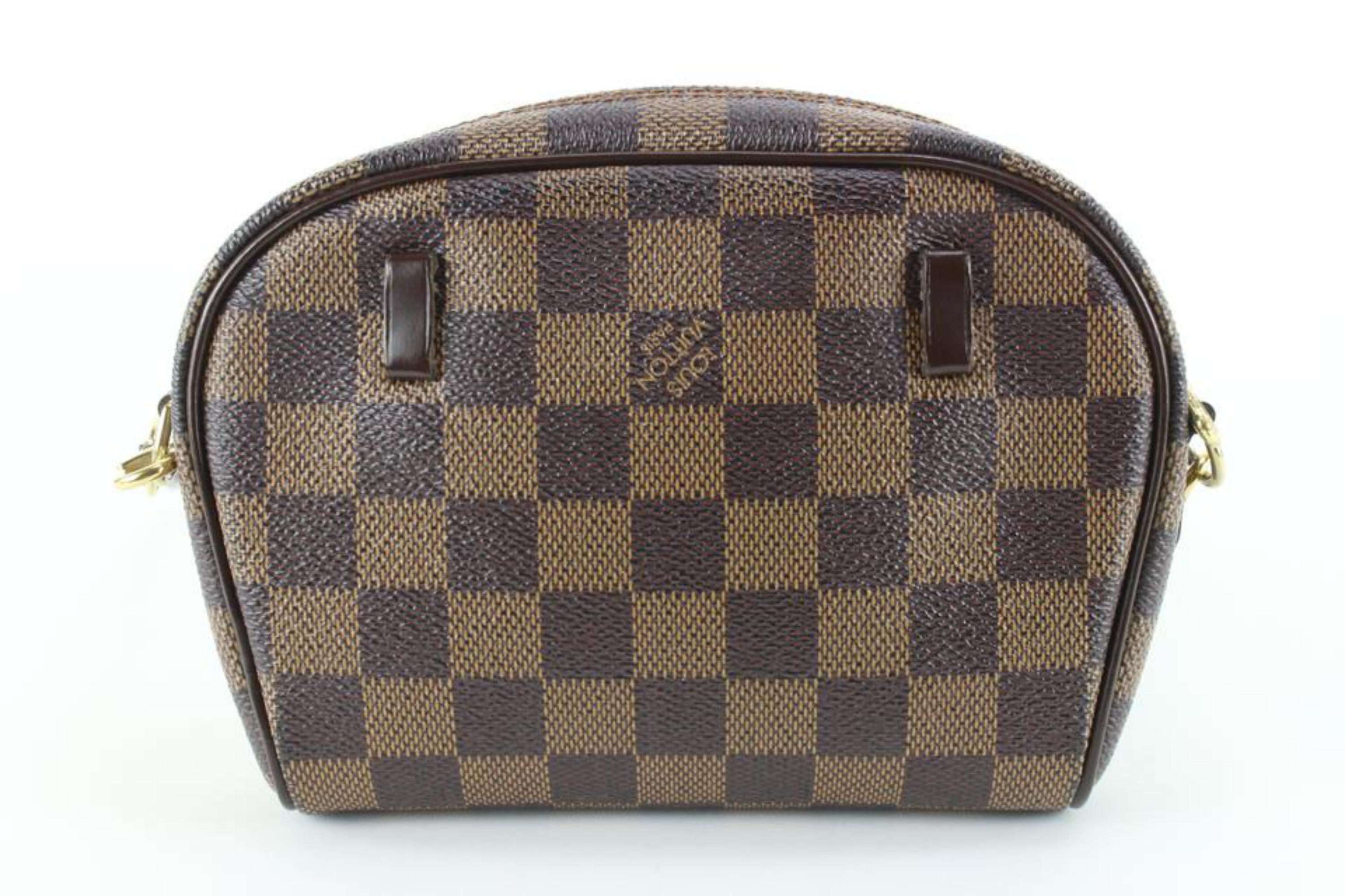 Black Louis Vuitton Damier Ebene Pochette Ipanema 3way Crossbody Bag 23lk824s For Sale