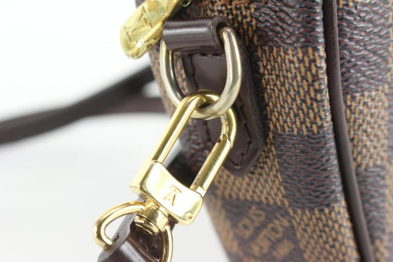 Louis Vuitton Damier Ebene Pochette Ipanema 3way Crossbody Bag 23lk824s For Sale 2