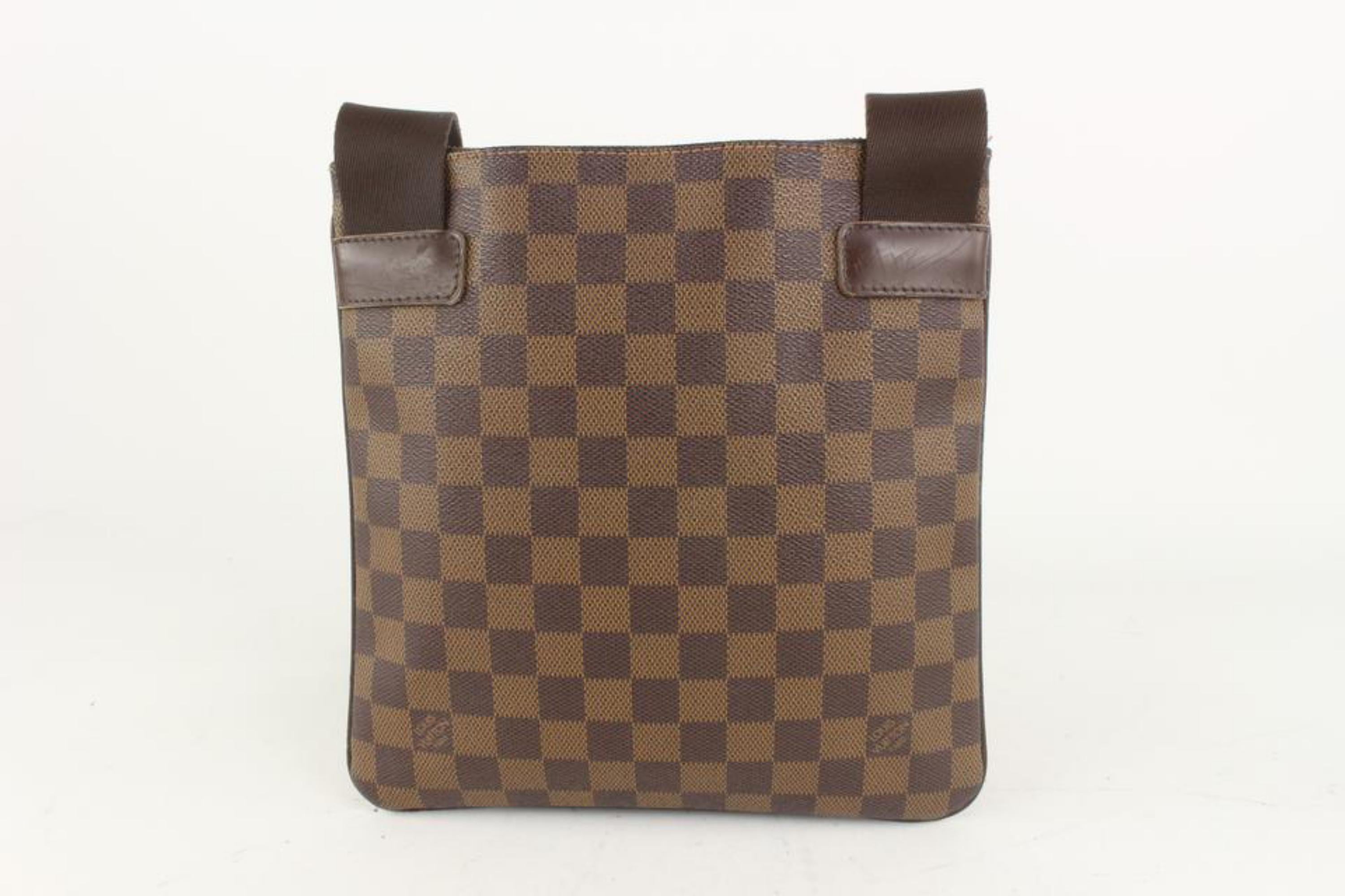 Louis Vuitton Damier Ebene Pochette Melville Umhängetasche 1014lv9 im Angebot 6