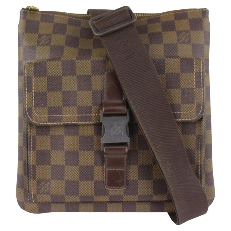 Louis Vuitton Damier Ebene Geronimos Crossbody Bag Fanny Pack Body Pouch 118lv42