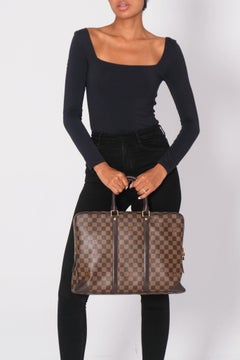 Louis Vuitton Damier Ebene Porte-documents Voyage PM Briefcase Bag