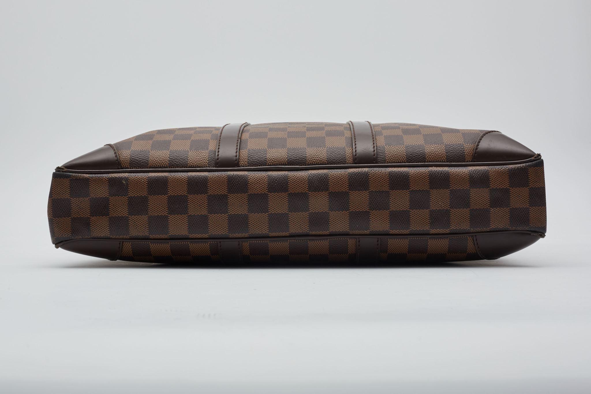 Louis Vuitton Damier Ebene Porte-documents Voyage PM Briefcase Bag For Sale 3