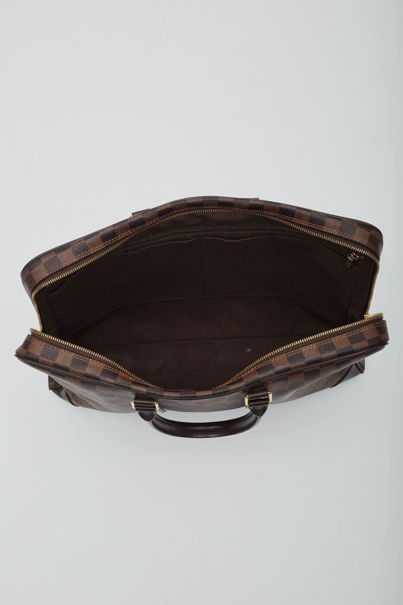 Louis Vuitton Damier Ebene Porte-documents Voyage PM Briefcase Bag For Sale 4