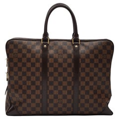 Louis Vuitton Damier Ebene Porte-documents Voyage PM Briefcase Bag
